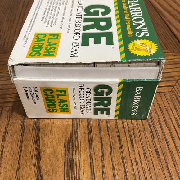 Barron's SAT and GRE Flash Cards Set - Picture 3 of 14